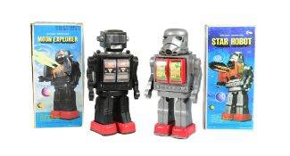 RETRO TOYS - X2 CHINESE SPACE ROBOTS