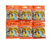 LEGO - X6 FACTORY SEALED SERIES 15 MINIFIGURES