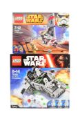 LEGO - STAR WARS - X2 FACTORY SEALED LEGO STAR WARS SETS
