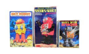 RETRO TOYS - X3 JAPANESE HORIKAWA SPACE ROBOTS