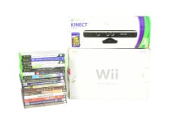GAMING - NINTENDO WII FIT - XBOX KINECT SENSOR & GAMES