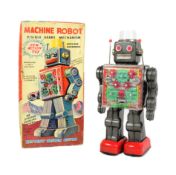 TINPLATE TOYS - VINTAGE JAPANESE HORIKAWA MACHINE ROBOT