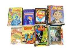 COLLECTION OF SUPER HERO BOOKS AND COMICS