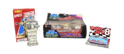 TINPLATE TOYS - X3 SPACE RELATED ROBOTS / TOYS