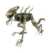 ALIEN - HAND MADE INDUSTRIAL ALIEN SCULPTURE