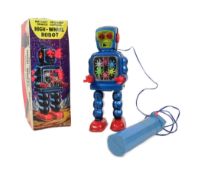 TINPLATE TOYS - VINTAGE JAPANESE KO HIGH-WHEEL ROBOT