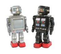 TINPLATE TOYS - X2 JAPANESE SPACE ROBOTS