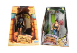 TOMB RAIDER - X2 BOXED PLAYMATES TOMB RAIDER ACTION FIGURES