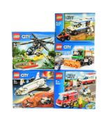 LEGO - LEGO CITY - X5 FACTORY SEALED LEGO CITY SETS
