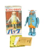 TINPLATE TOYS - JAPANESE BILLIKEN MECHANICAL ROBOT