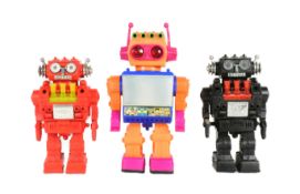 RETRO TOYS - X3 BATTERY OPERATED CHINESE ROBOTS