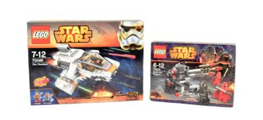 LEGO - STAR WARS - X2 FACTORY SEALED LEGO STAR WARS SETS