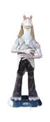 STAR WARS - 1999 PEPSI CO LIFESIZE JAR-JAR BINKS STATUE