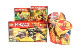 LEGO - NINJAGO - X4 FACTORY SEALED LEGO NINJAGO SETS