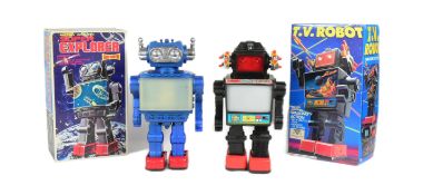 RETRO TOYS - X2 SPACE ROBOTS