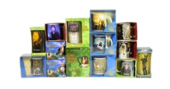 LORD OF THE RINGS - COLLECTION OF MUGS AND CUPS