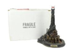 LORD OF THE RINGS - DANBURY MINT DARK TOWER OF SAURON MODEL