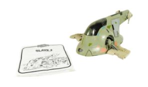 STAR WARS - ORIGINAL VINTAGE SLAVE 1 ACTION FIGURE PLAYSET