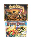 FANTASY BOARD GAMES - BLOOD BOWL & HERO QUEST