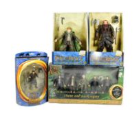 LORD OF THE RINGS - COLLECTION OF X4 ACTION FIGURES
