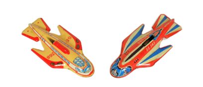 TINPLATE TOYS - X2 VINTAGE GERMAN TECHNOFIX PLANES