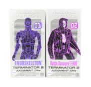 TINPLATE TOYS - X2 JAPANESE MEDICOM TOY TERMINATOR ROBOTS