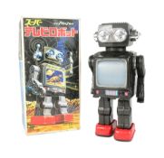 TINPLATE TOYS - VINTAGE JAPANESE HORIKAWA SUPER TV ROBOT