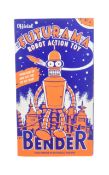 FUTURAMA - TINPLATE WALKING BENDER CLOCKWORK ROBOT