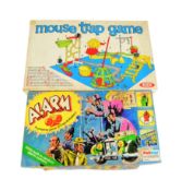 BOARD GAMES - MOUSE TRAP & ALARM GAMES