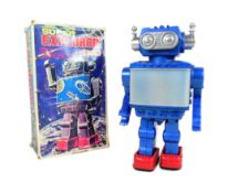 RETRO TOYS - VINTAGE TAIWAN SJM SUPER EXPLORER ROBOT