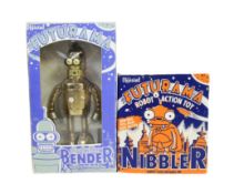 TINPLATE TOYS - X2 2000 FUTURAMA ROBOTS