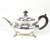 GEORGE V HALLMARKED SILVER TEAPOT - BIRMINGHAM 1926
