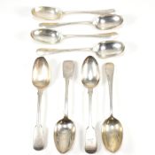 COLLECTION OF HALLMARKED SILVER TABLE SPOONS