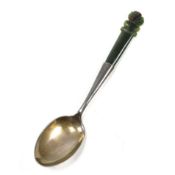 GEORGE V HALLMARKED SILVER TIKI SPOON - TEASPOON