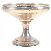 HALLMARKED SILVER PRESENTATION TAZZA / TROPHY - HTV WEST 1973