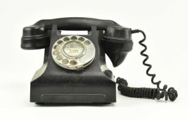 VINTAGE 1940S BLACK GPO 332L ROTARY TELEPHONE