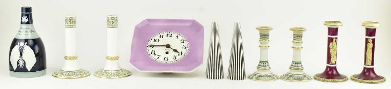 ASSORTMENT OF 19TH CENTURY & LATER ENGLISH FINE BONE CHINA ITEMS