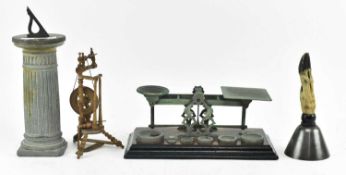 FOUR VICTORIAN 19TH CENTURY COLLECTABLES AND DECORATIVE ORNAMENTS