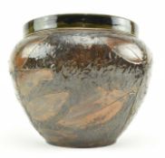 ROSINA BROWN FOR DOULTON LAMBETH - AESTHETIC MOVEMENT PLANTER