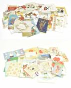 COLLECTION OF MID CENTURY VALENTINES & GREETINGS CARDS