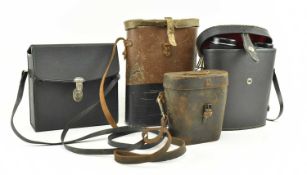 FOUR PAIRS OF VINTAGE 20TH CENTURY BINOCULARS