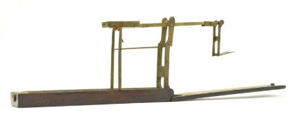 18TH CENTURY FOLDING GUINEA SCALE BY A. WILKINSON