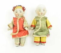 PAIR OF VINTAGE CHINESE DOLLS
