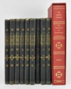 SHAKESPEARE, WILLIAM. CIRCA 1880S THE LIBRARY SHAKSPEARE SET ILLUSTRATED
