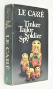 LE CARRE, JOHN. 1974 TINKER TAILOR SOLDIER SPY FIRST EDITION IN CLIPPED DW