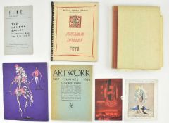 COLLECTION OF 20TH CENTURY ART & BALLET BOOKS