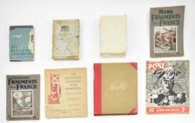 MILITARY & WW1 INTEREST. COLLECTION OF BOOKS AND EPHEMERA
