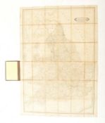 GREAT BRITAIN. CIRCA 1848 FOLDING MAP BY W. H. LIZARS