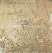 EARLY 19TH CENTURY CITY PLAN OF THE CITY OF BRISTOL & ITS SUBURBS