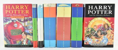 ROWLING, J. K. COMPLETE SET OF SEVEN HARRY POTTER NOVELS IN DUST WRAPPERS